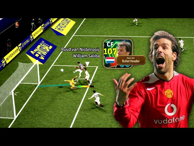 100 Coins Ruud van Nistelrooy! New Bullet Header Beast | eFootball