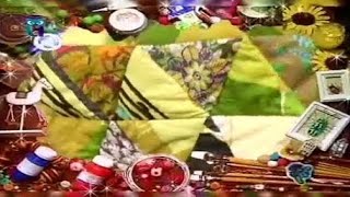 картинка: Лоскутное шитье. Равносторонний треугольник - шаблон для сборки лоскутного одеяла. Мастер класс
