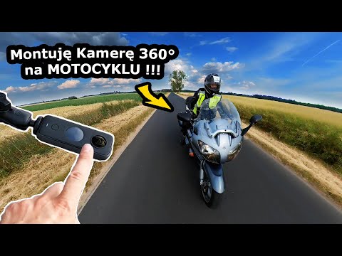 Kupiłem Kamerę Insta360 do Motocykla !!! - Testuję Gdzie Najlepiej Nagrywa w Czasie Jazdy !!! (6