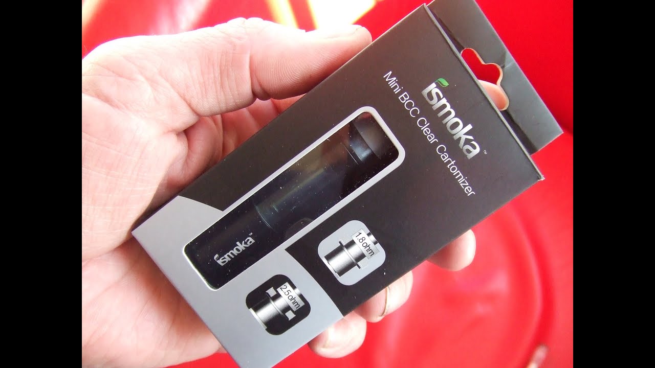 ISMOKA MINI BCC CLEAR CARTOMIZER REVIEW CARTOMISER