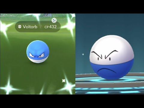 Finding and catching shiny Voltorb!✨ #shinyvoltorb #voltorb #pokemonsc