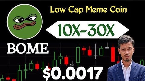 BOOK OF MEME COIN PRICE TARGET 2025 | Bome coin 10x to 50x | Price $0.005