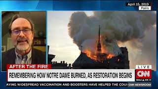 CNN's interview with NatGeo's Robert Kunzig on the extraordinary efforts to restore Notre Dame,