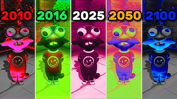 2010,2016,2025,2050,2100 Talking Tom cat - Gameplay Walkthrough (iOS, Android)