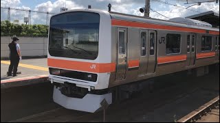 JR武蔵野線の209系/E231系0番台。(2)