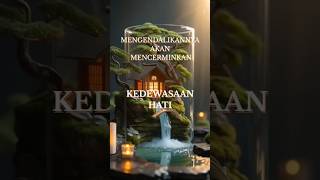 MENGENDALIKANNYA AKAN MENCERMINKAN KEDEWASAAN HATI