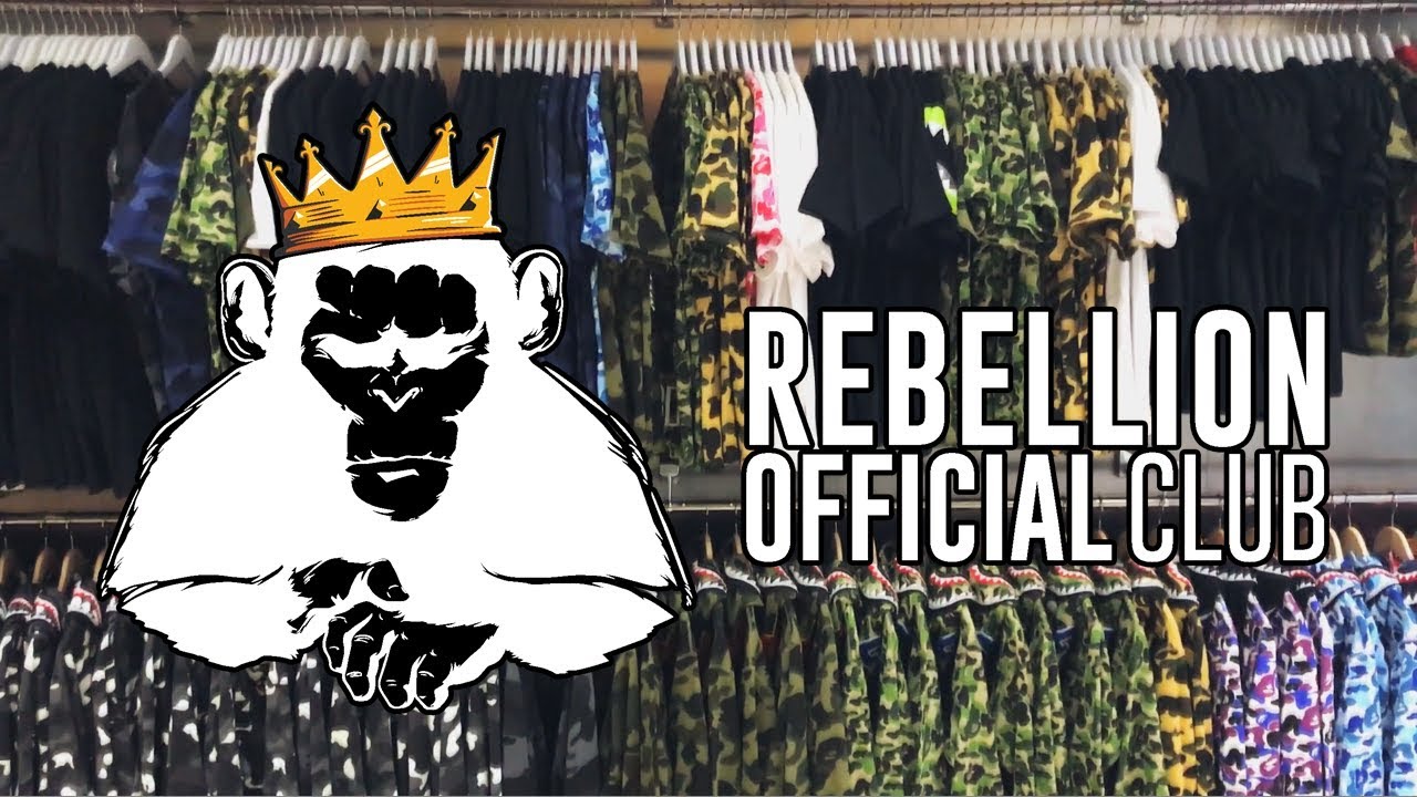 TOKO BAPE BARU REBELLION DI JAKARTA SELATAN! - YouTube