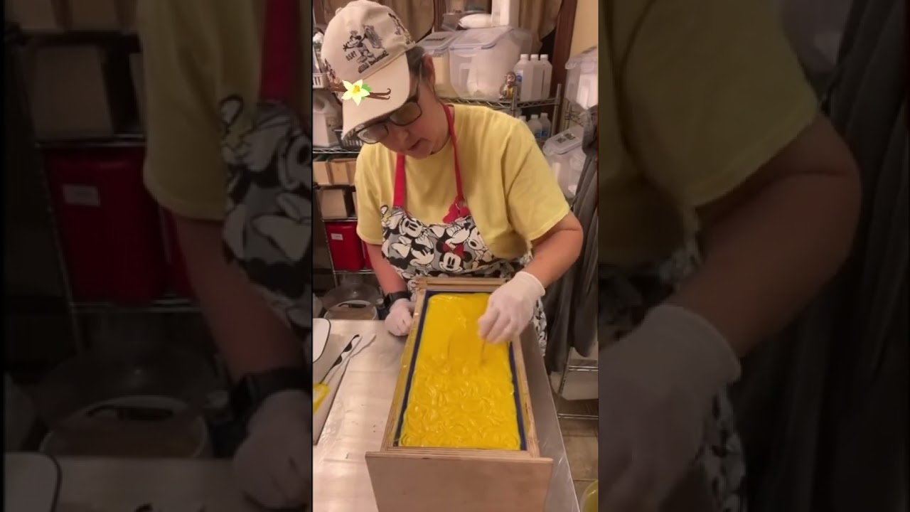 How fragrance can effect the color of your soap. 