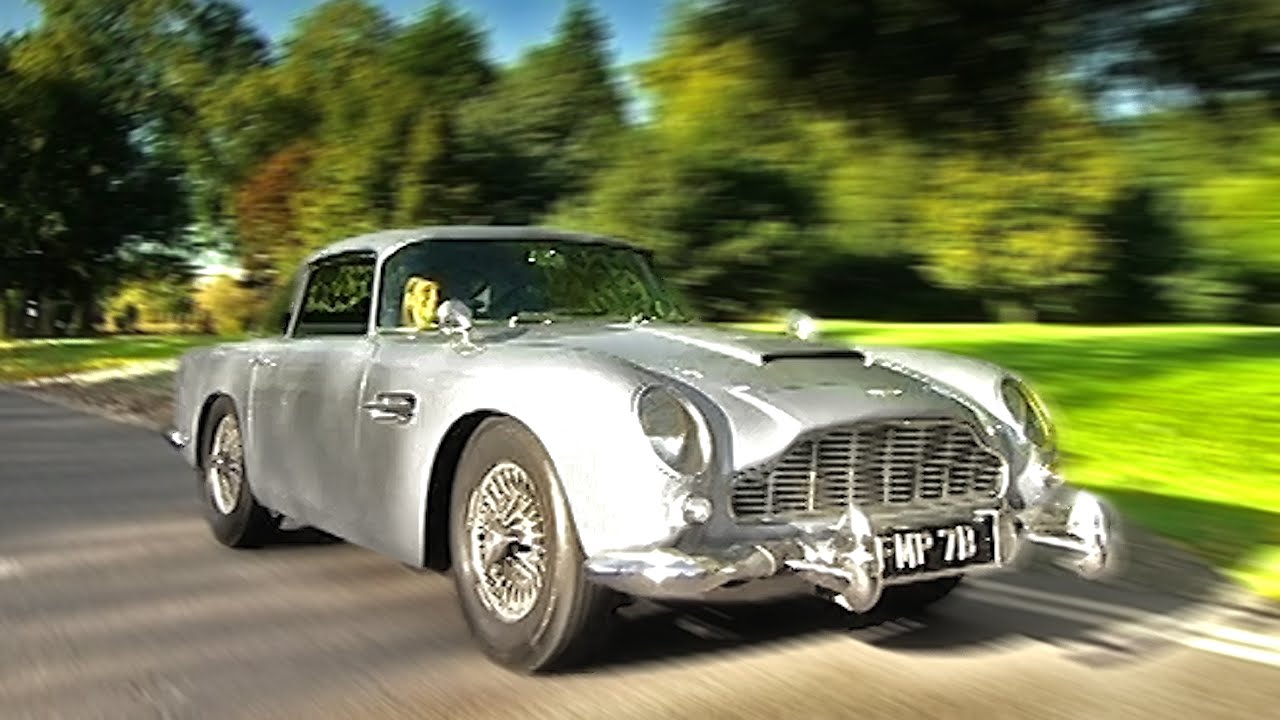 007s Original Aston Martin DB5 TBT  Fifth Gear  YouTube