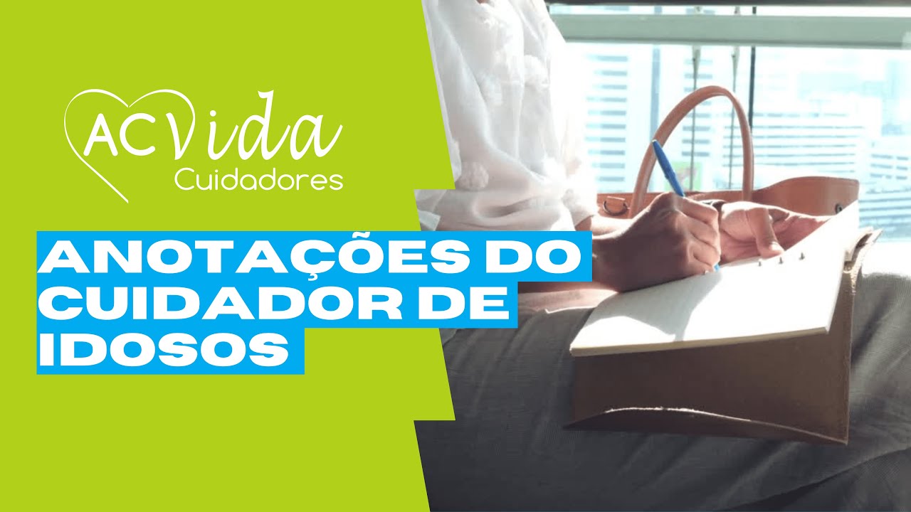 Diário do cuidador: anotações do cuidador de idosos - YouTube