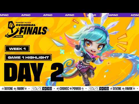 Week 1 Day 2 GAME 1 하이라이트 | TFT <strong>APAC</strong> Regional Finals