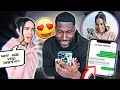 TEXTING MY BOYFRIEND PRETENDING TO BE “HIS EX” PRANK!! *HE'S A CHEATER!*
