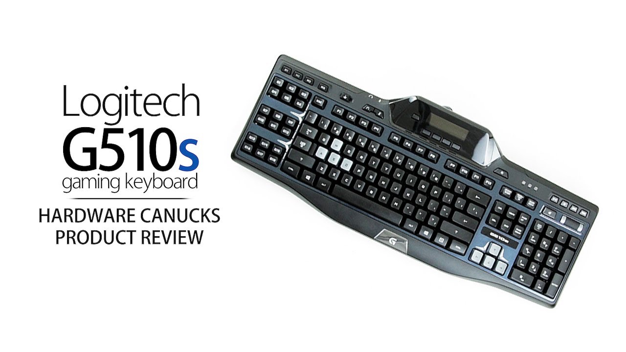 Indtil nu Intervenere friktion Logitech G510s Gaming Keyboard Review - YouTube