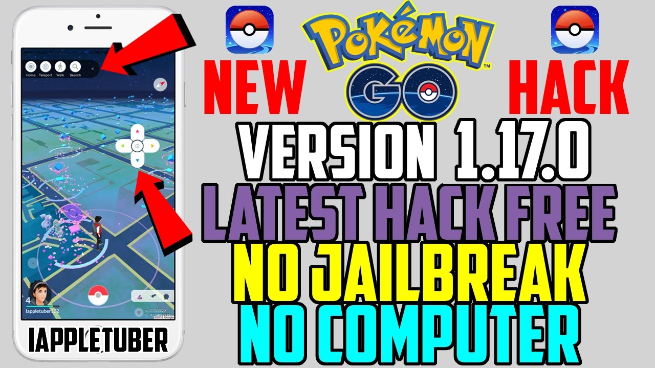 POKEMON GO HACK 1.19.1 IOS 10 / 9.3.5 NO JAILBREAK & NO COMPUTER MAP HACK, JOYSTICK, TELEPORT & MORE