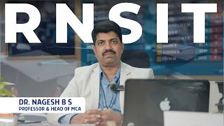 Why Choose MCA at RNSIT | HOD Introduction | Admissions Open 2026–27