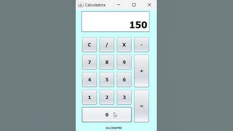 Calculadora en java Netbeans