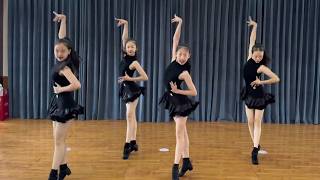 Amazing Cha-Cha! 4 Young Dancers – So Talented & Professional! 🔥#dance #dancer #chacha #danceshorts