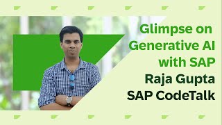 SAP CodeTalk with Raja Gupta