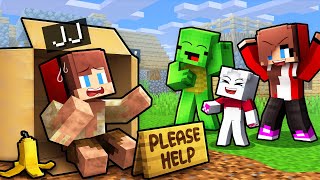 How Did JJ Become HOMELESS? - Minecraft Animation / Maizen