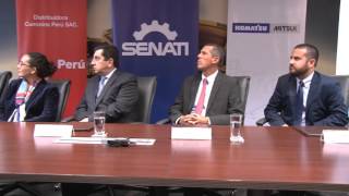 # SENATI-Komatsu-Cummis formarán técnicos en maquinaria pesada