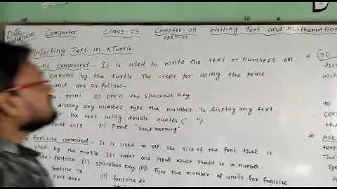 Class 3 Computer Ch 5 Part 1