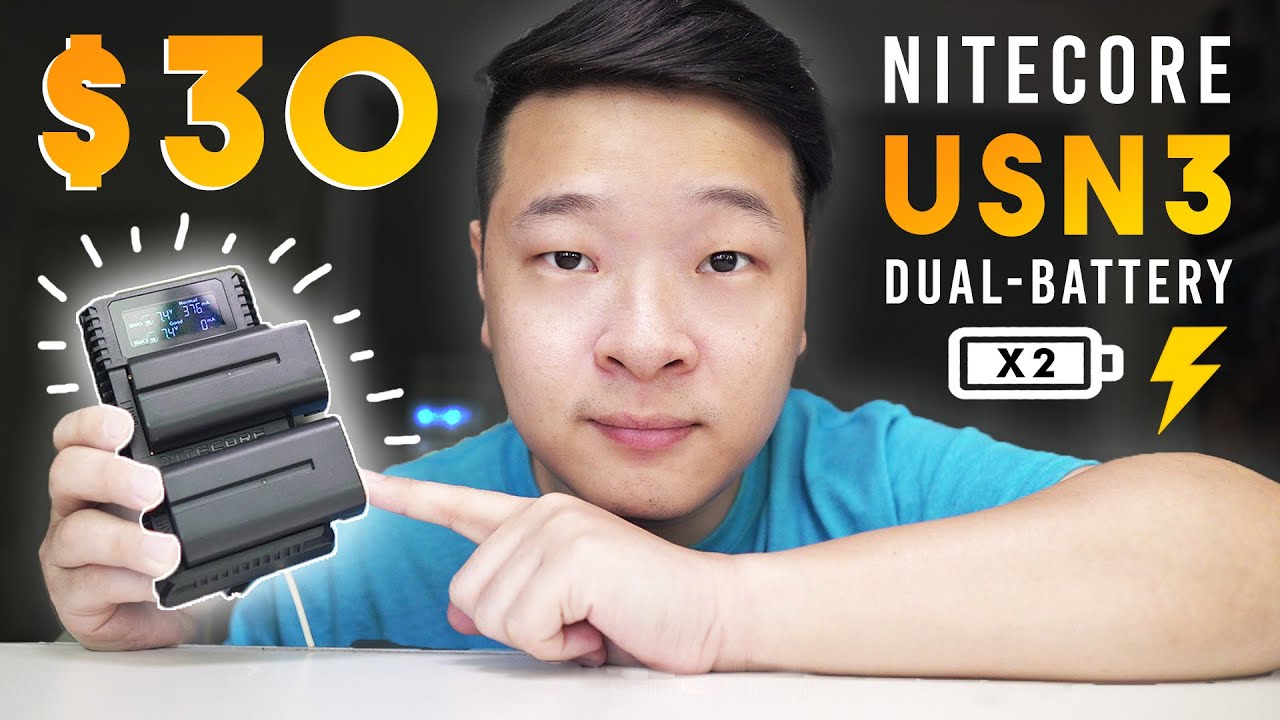 NiteCore USN3 Review | Dual Sony Battery Charger