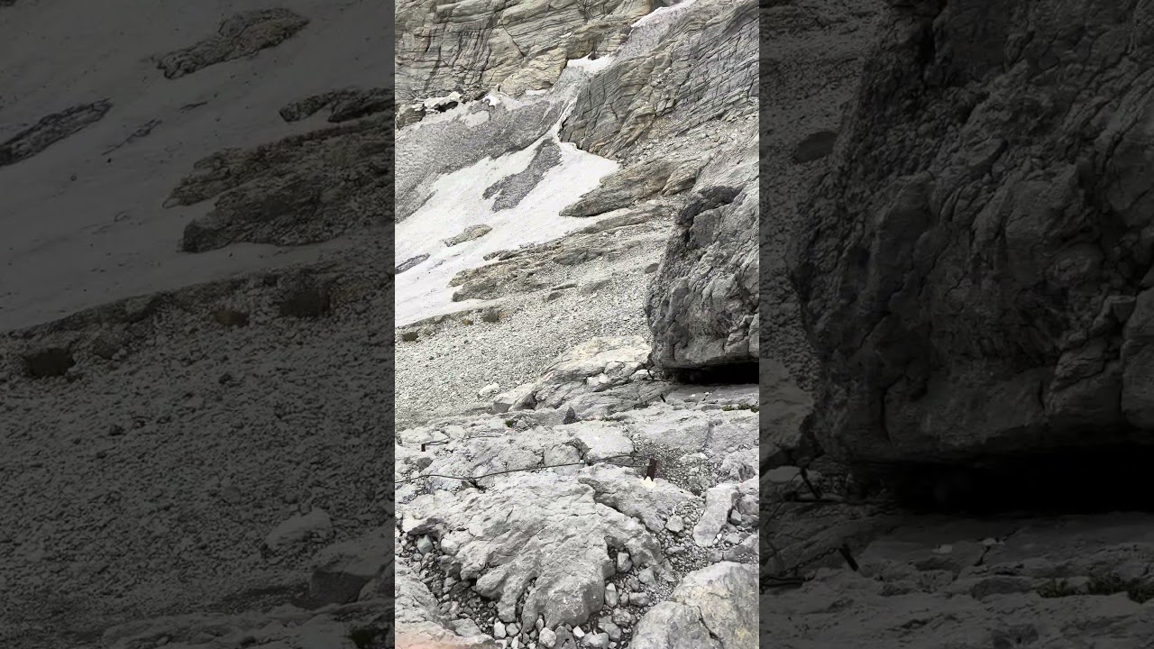 Gross Schnee near Säntis Peak 