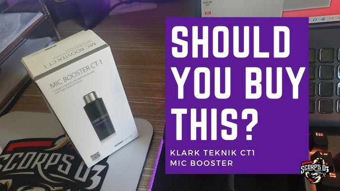 Klark Teknik CT1 Mic Booster Review (its great!) - YouTube