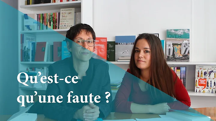 Qu'est-ce qu'une faute de franais ? Rponse de Mari...