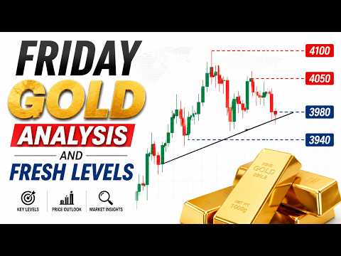 Video preview for NFP Jumped Start Gold | Friday Gold Analysis | XAUUSD Support & Resistance Levels | XAGUSD Levels