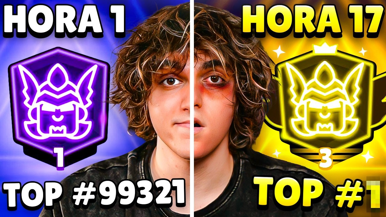 Pasé 24 Horas con DAMIAN en BRAWL STARS!