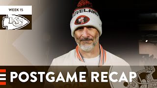 Browns vs. Chiefs Postgame Recap | Cleveland Browns