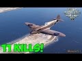 World of Warplanes | Supermarine Spitfire XIV | 11 KILLS - Replay Gameplay 1080p 60 fps