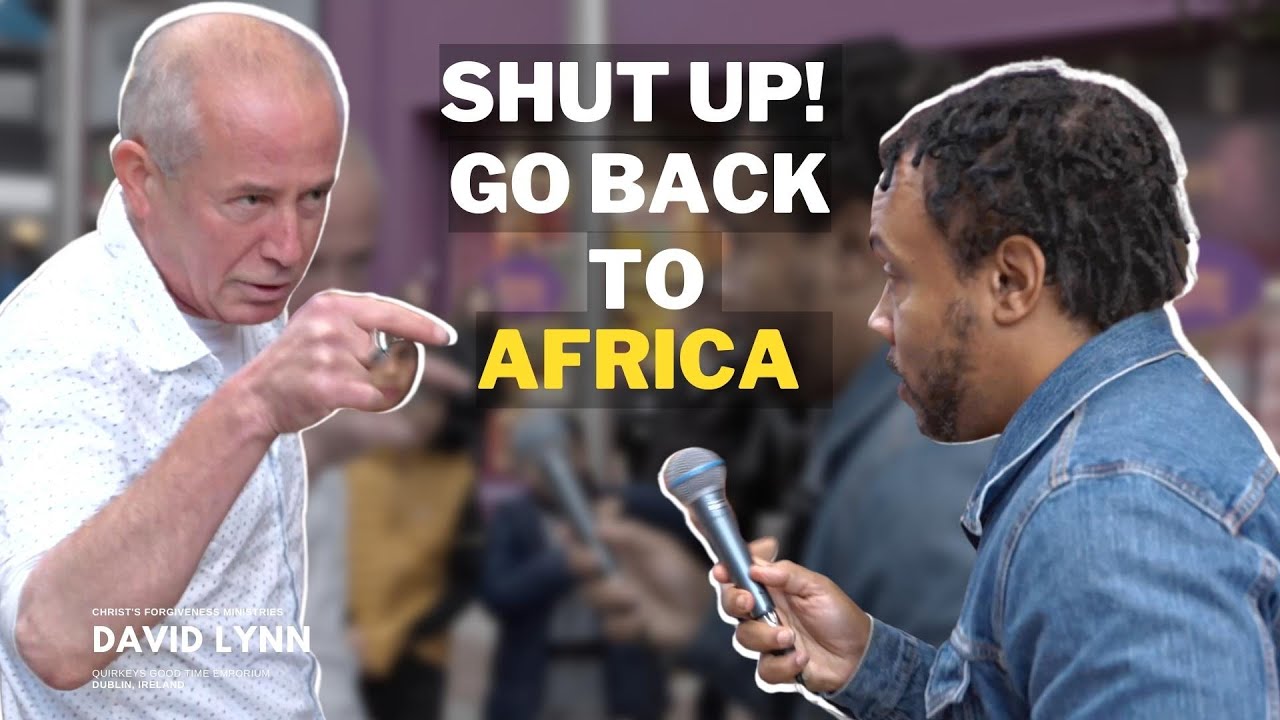Man Tells Pastor SHUT UP and GO BACK TO AFRICA