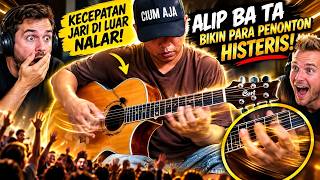 BARU 5  DETIK LANGSUNG TERCENGANG❗DUA GITARIS SAMPAI SHOCK DENGAN KECEPATANN JARI ALIP  BA TA