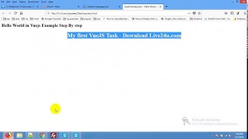 Vue.js 2 Quickstart Tutorial | vue.js 2.0 tutorial | Top Tutorials To Vue Js For Beginners