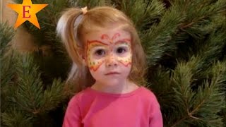 Аквагрим бабочка. Детский аквагрим на праздник. Красивый рисунок на лице. Face painting.(Открываем краски для аквагрима, выбираем красивый рисунок для лица. Рисуем на лице аквагрим бабочку. Масте..., 2015-12-28T21:12:17.000Z)