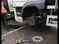 Trucker Jay in the UK: S4E28 Bald Tyre 3 hour delay (tire)