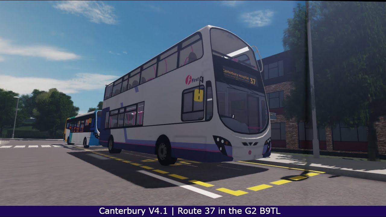 Canterbury V4.1 Volvo B9TL Wright Gemini 2 On the 37 to Canterbury