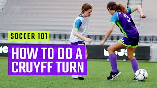 How to Do a Cruyff Turn in Soccer | Soccer Skills by MOJO screenshot 1