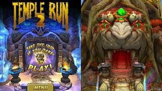 Temple Run 2 Frozen Shadows VS Jungle Fall