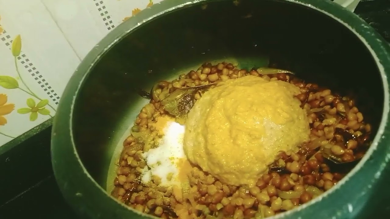 Kale chane ki Ras wali sabji