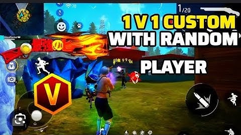 1v1 custom with random players 🥶🤯watch full 🇮🇳☠️