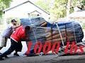 piano life vlog:how to move a grand piano--kawai 9th concert grand--1000+lbs