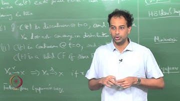 Mod-01 Lec-46 CONVERGENCE OF CHARCTERISTIC FUNCTIONS, LIMIT THEOREMS