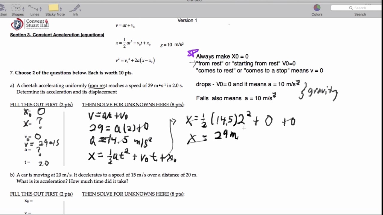 Problem 7 1 - YouTube