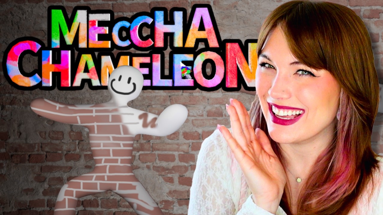 CAN I BLEND INTO MY SURROUNDINGS? Meccha Chameleon with Josh and Pat!