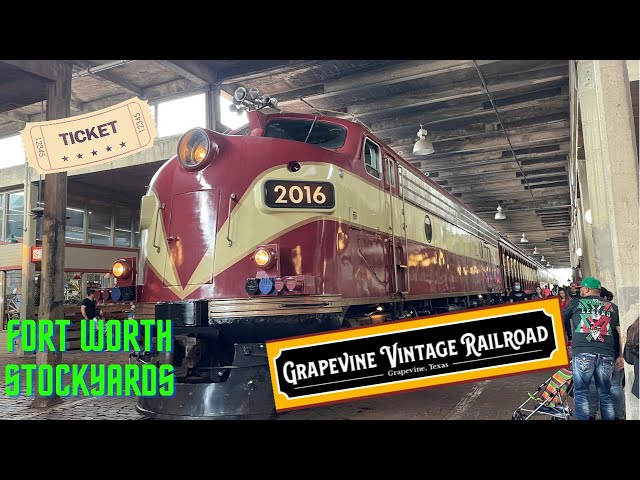 Grapevine Vintage Railroad Schedule & Pricing