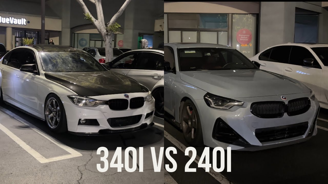 340i vs M240i | $600 Race - YouTube