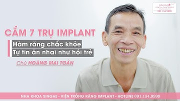 Hậu quả của việc làm cầu răng khiến chú Toản mất 9 chiếc răng